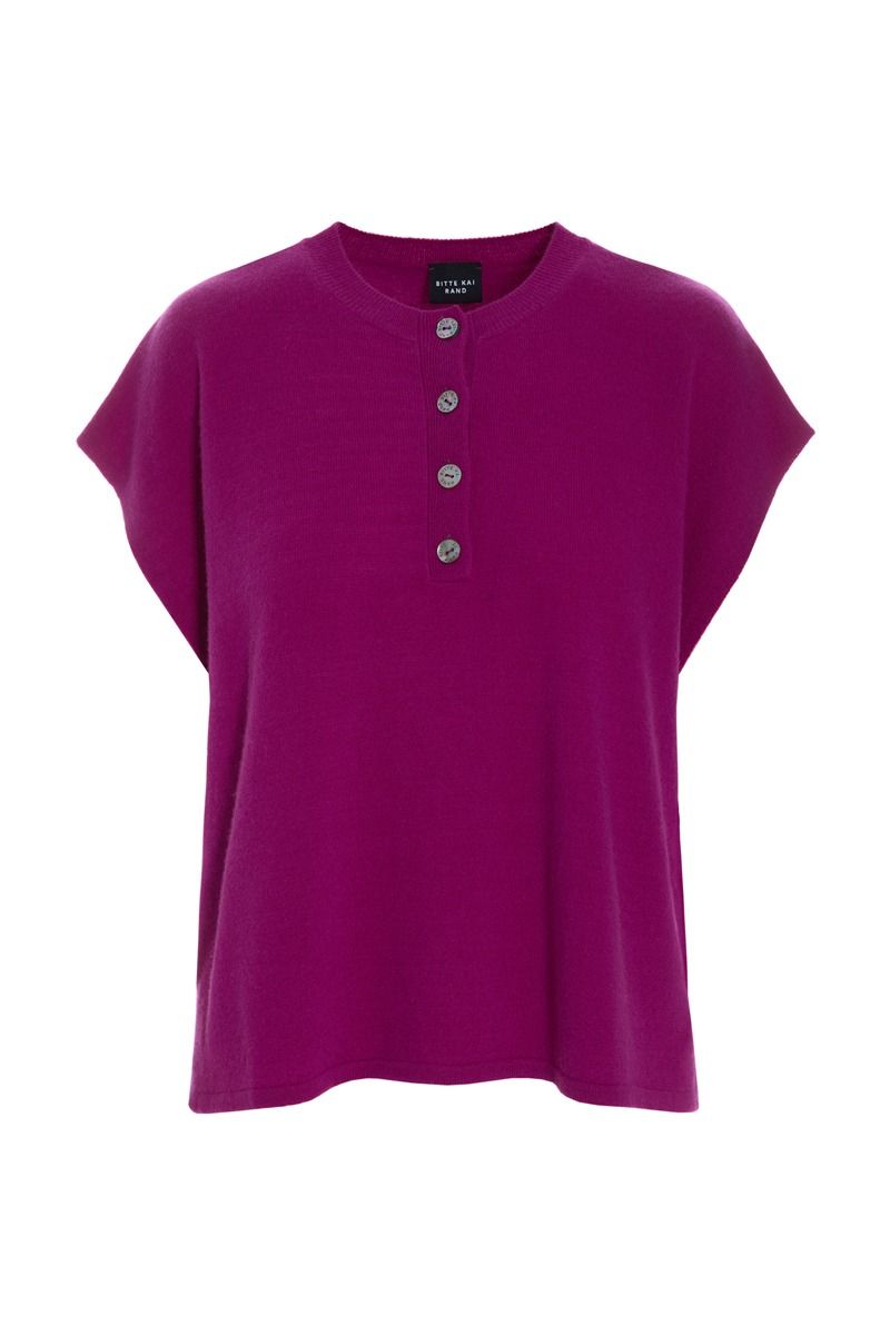 Kumo cashmere blouse with buttons