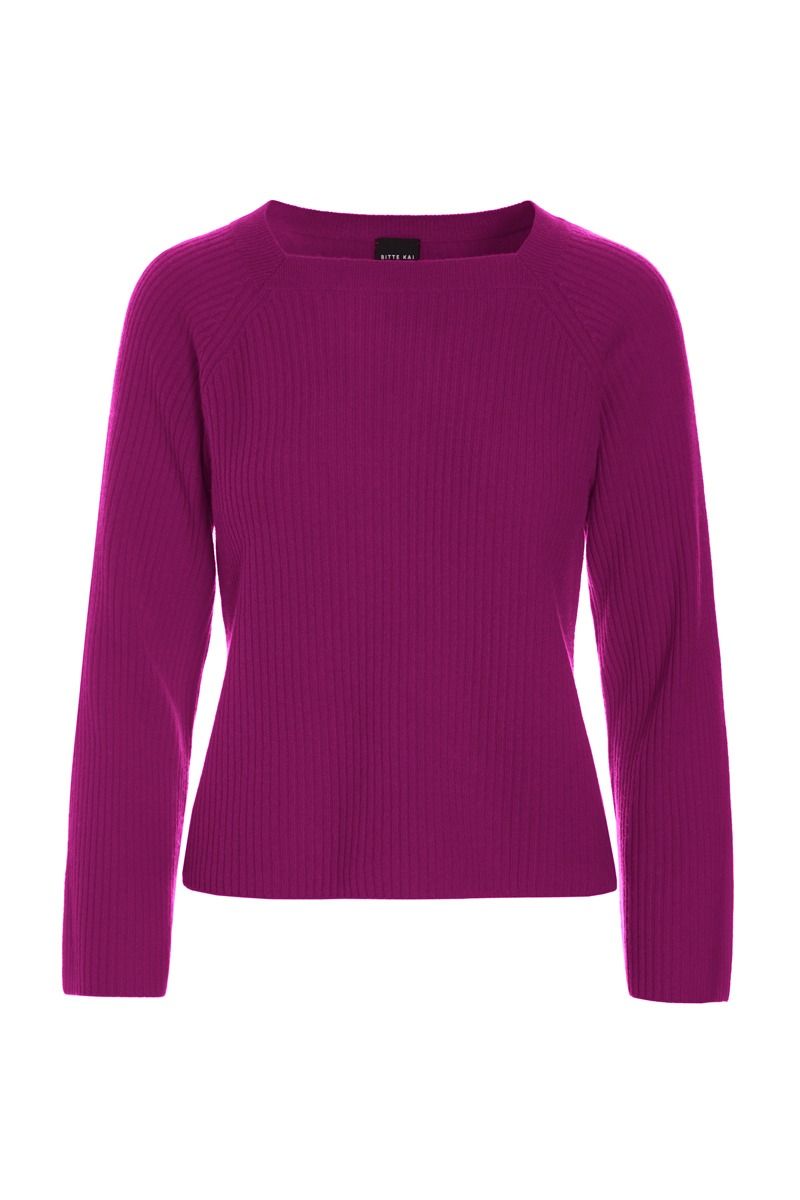 Kumo cashmere raglan blouse