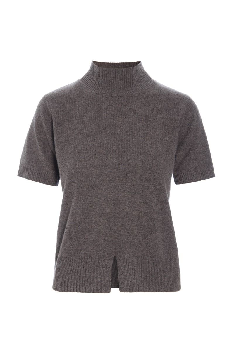 Kumo cashmere short sleeve blouse