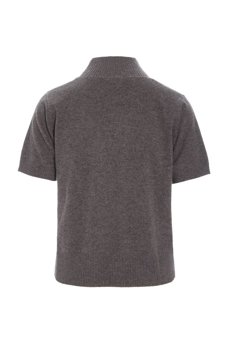 Kumo cashmere short sleeve blouse