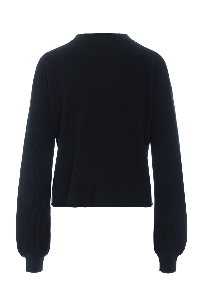 Kumo cashmere long sleeve blouse