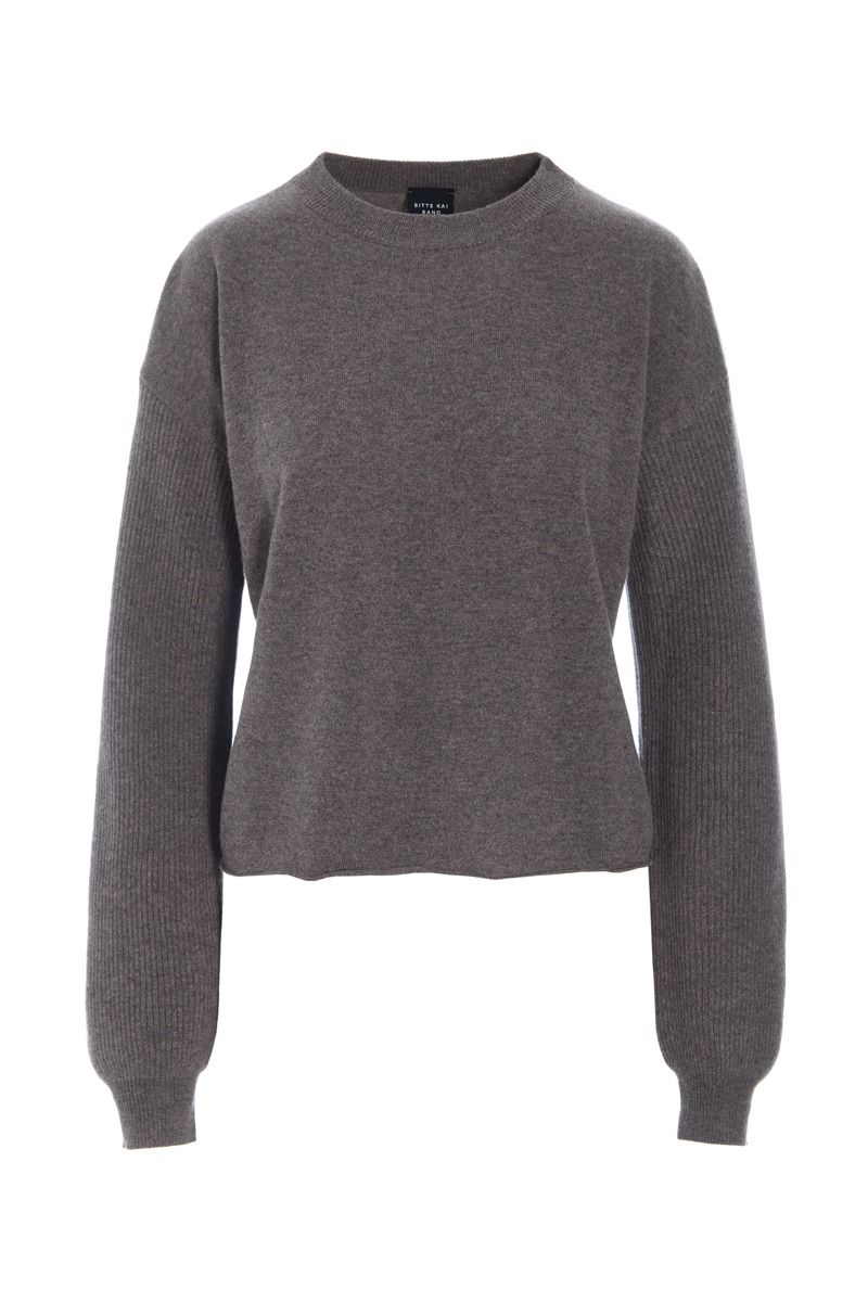 Kumo cashmere long sleeve blouse