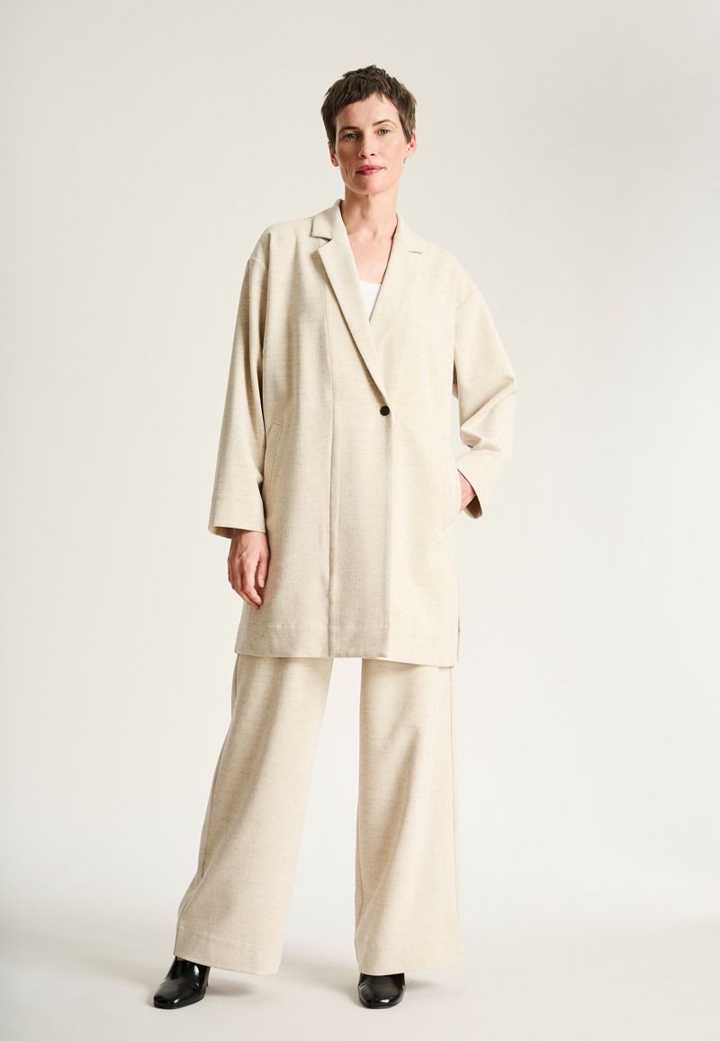 Shinji jacket with lapel