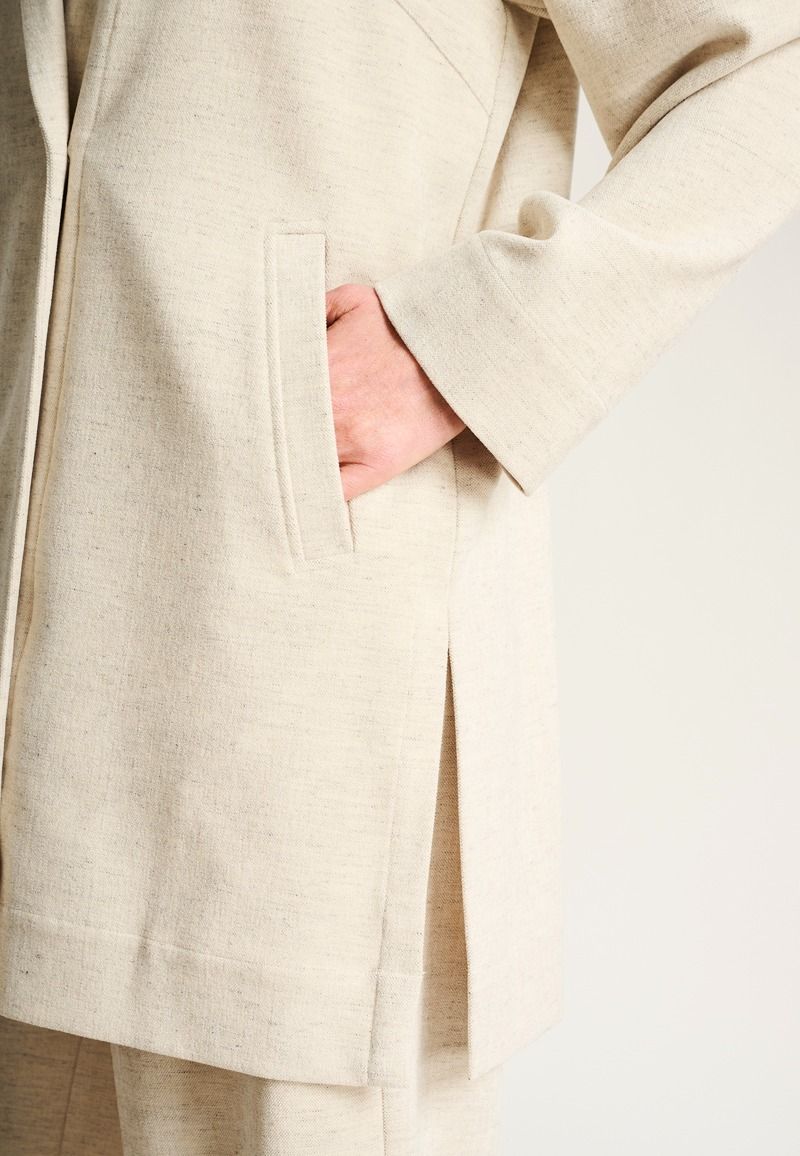 Shinji jacket with lapel