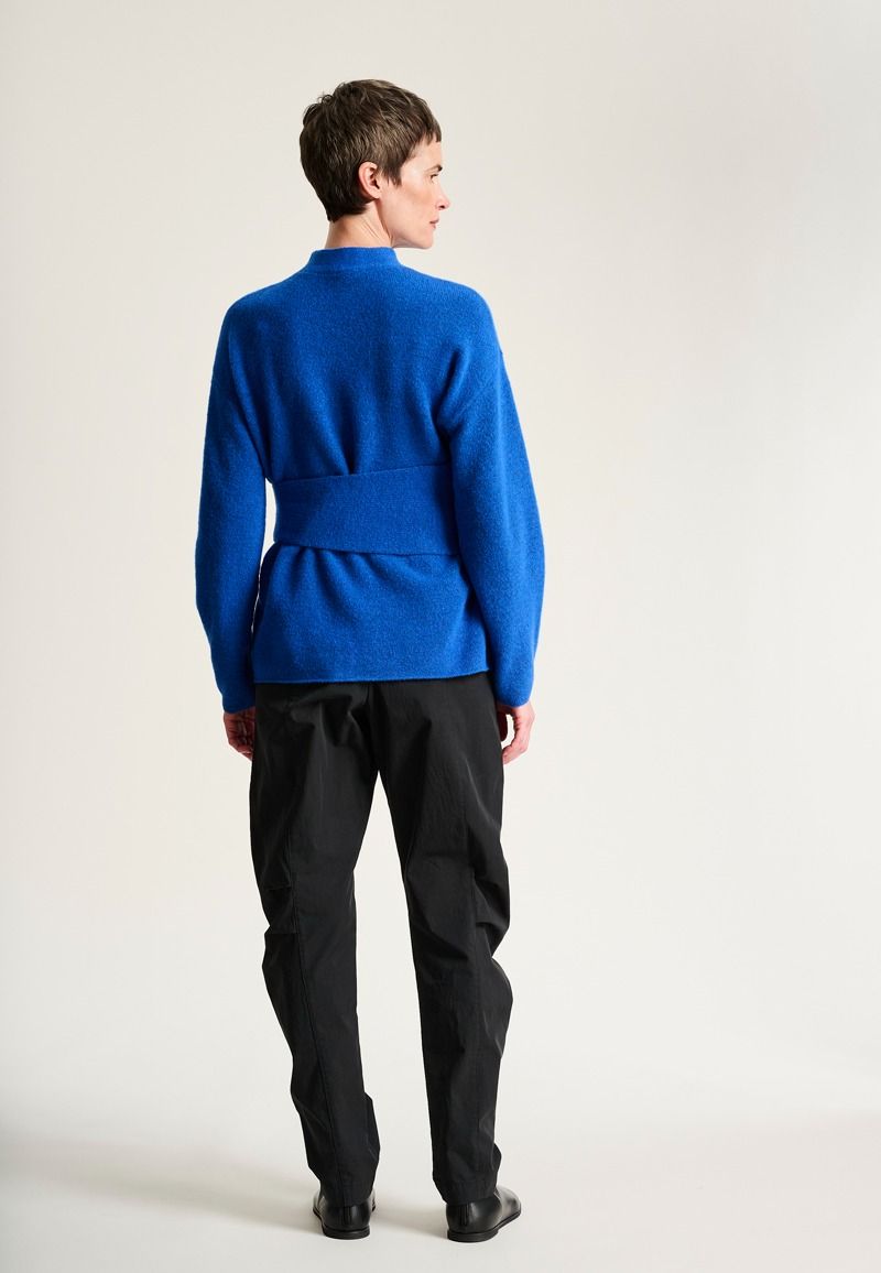 Tazuke trousers with pleats