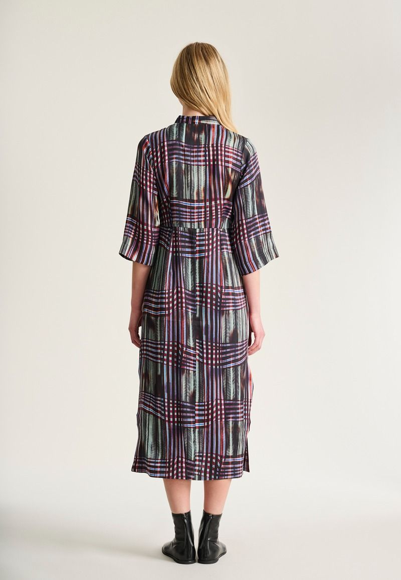 Shinobe dress with zipper