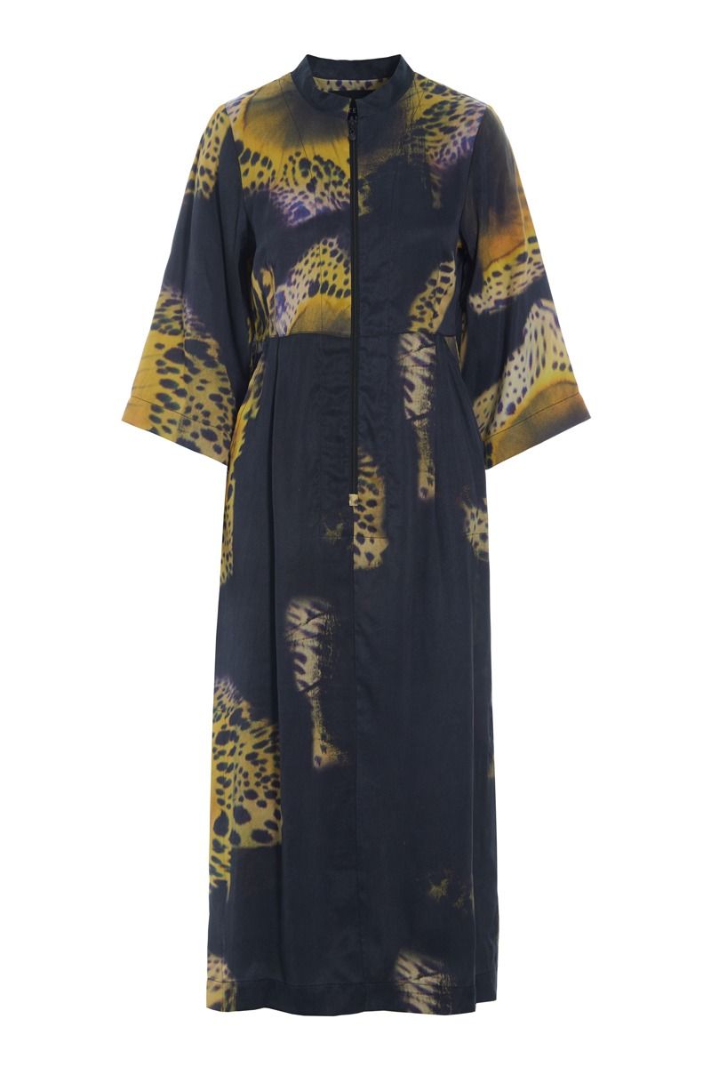 Shinobe dress with zipper