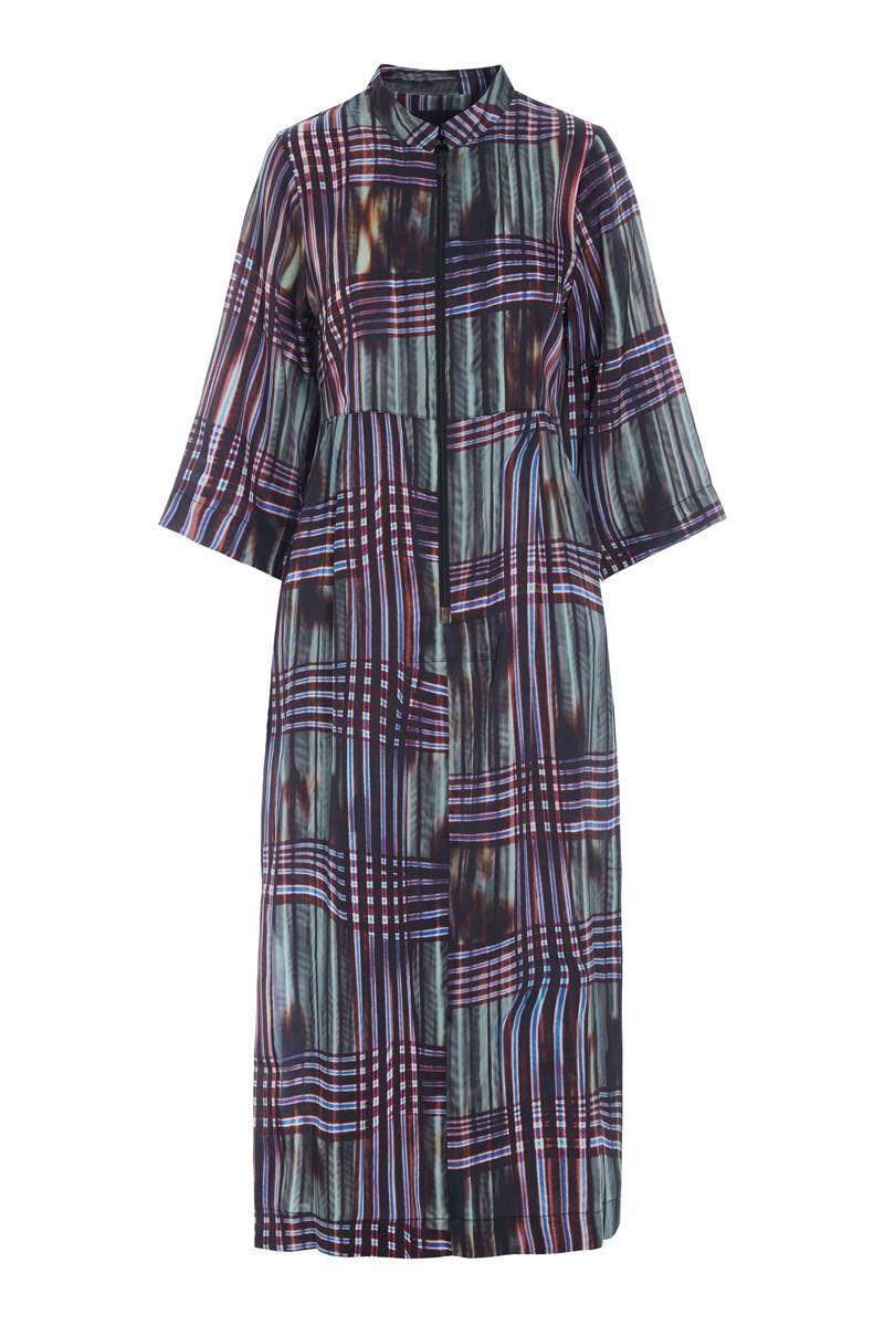 Shinobe dress with zipper