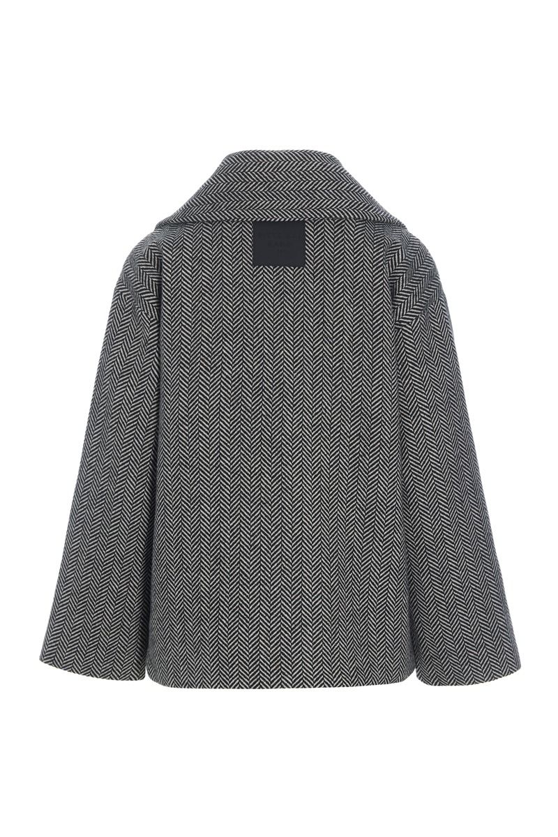 Nishin double-breasted jacket