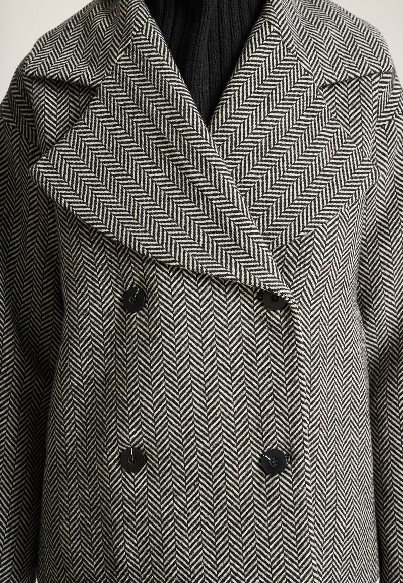 Nishin double-breasted jacket