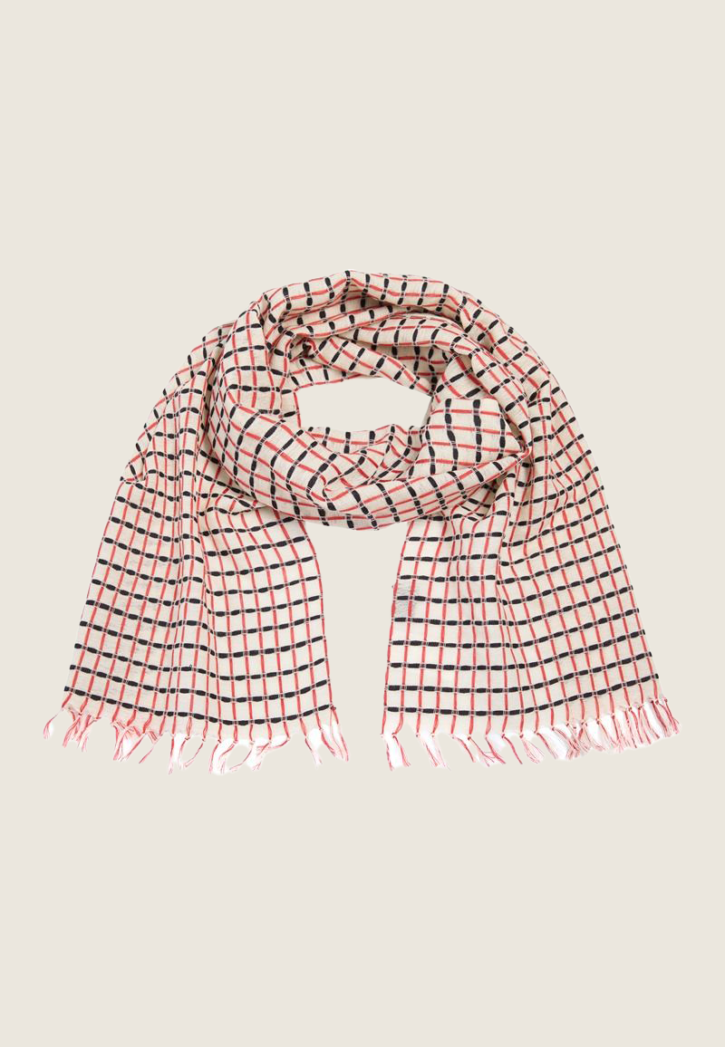 Check threads scarf