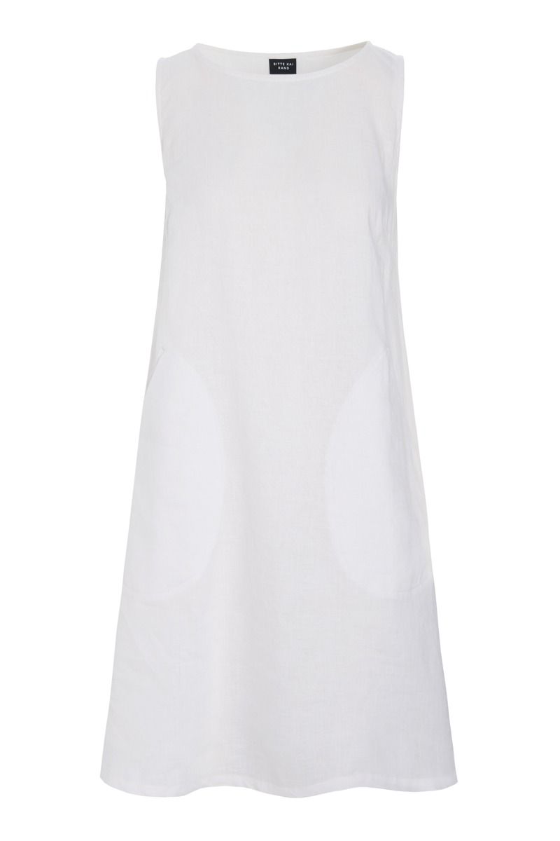 Airy linen short dress