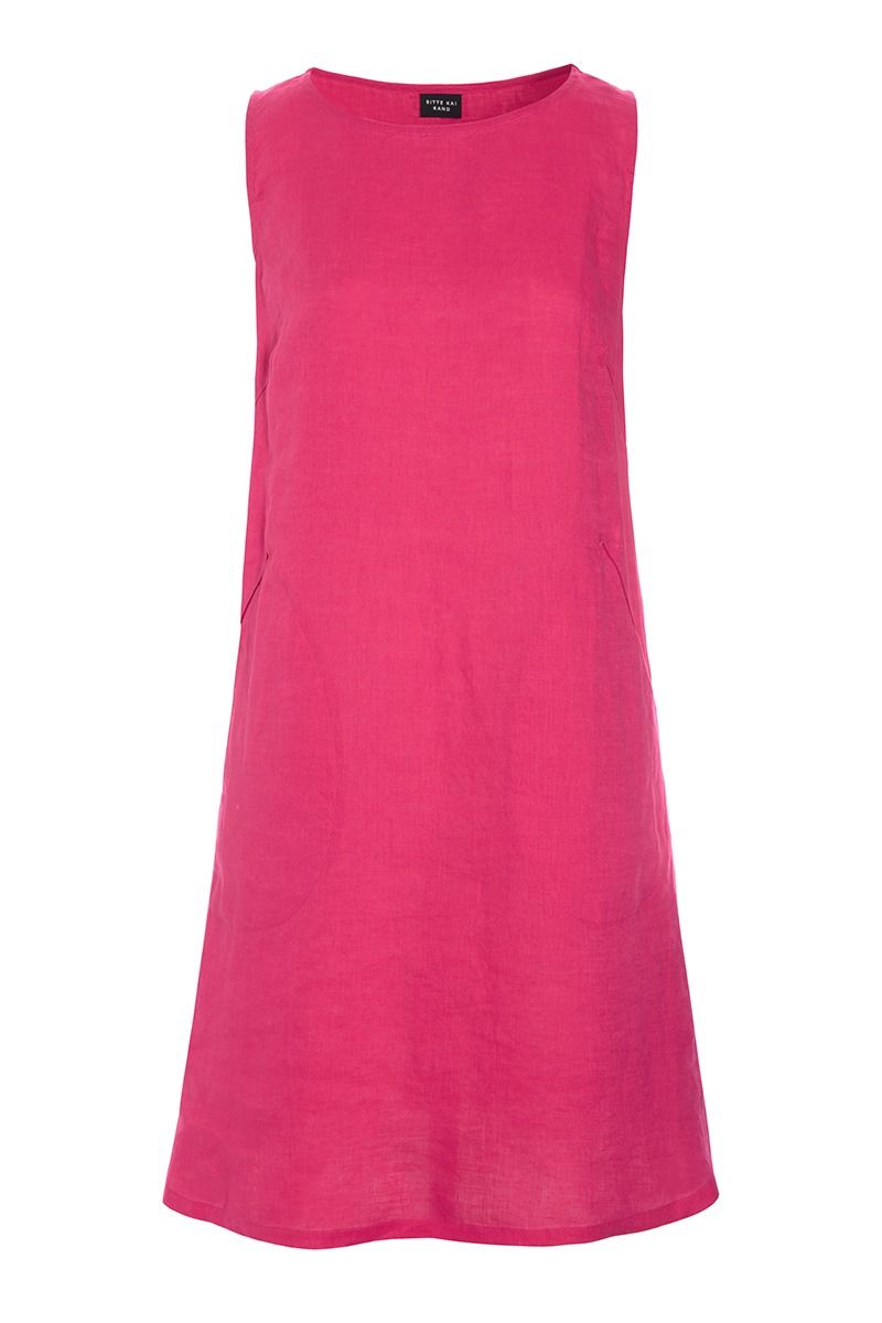 Airy linen short dress