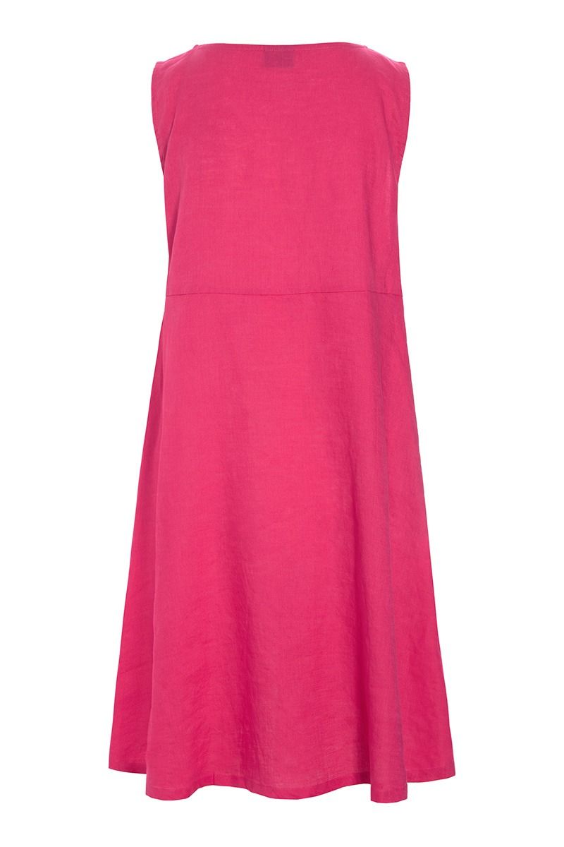 Airy linen short dress