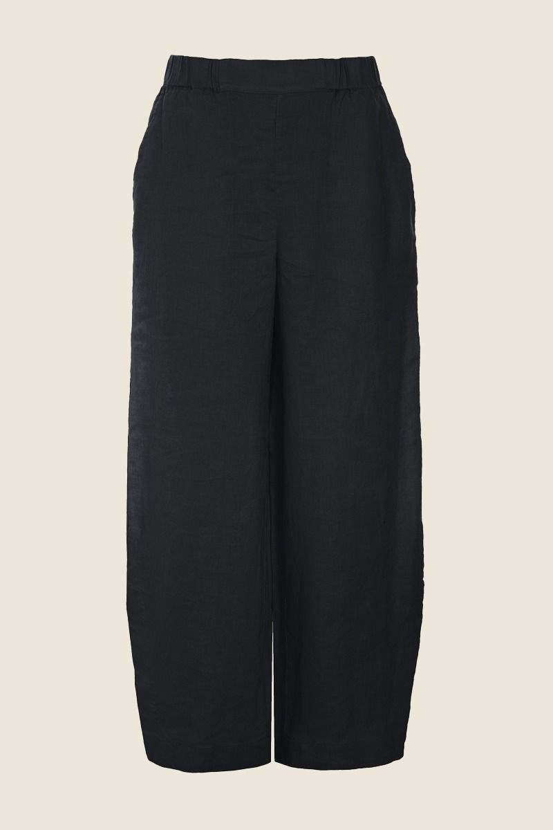 Airy linen elastik bukser