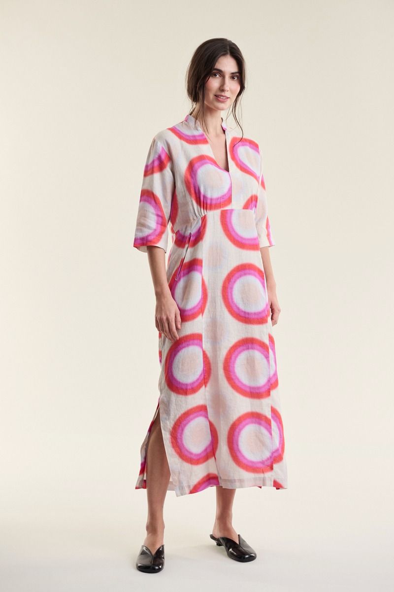 Harukaze lång klänning