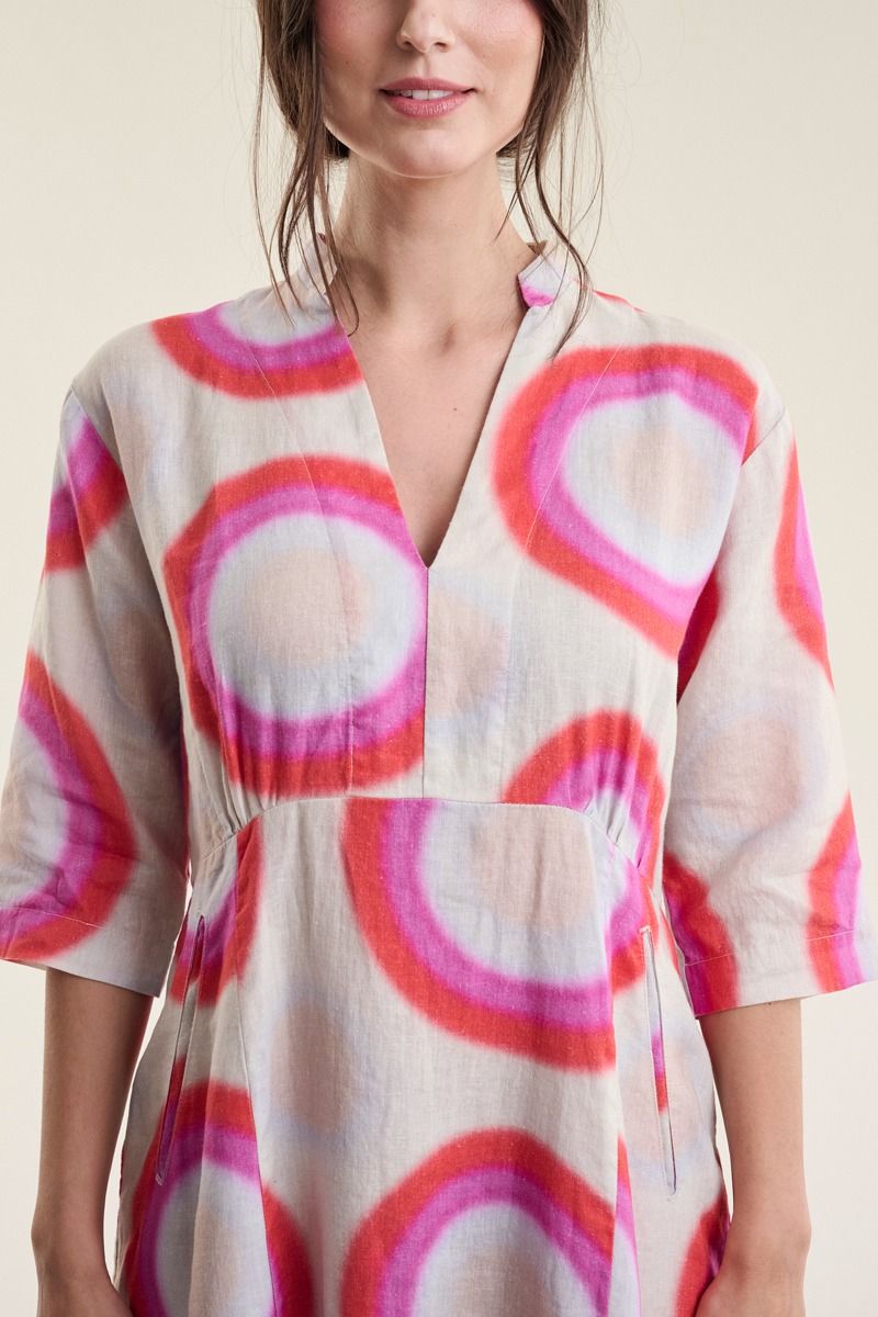 Harukaze lång klänning