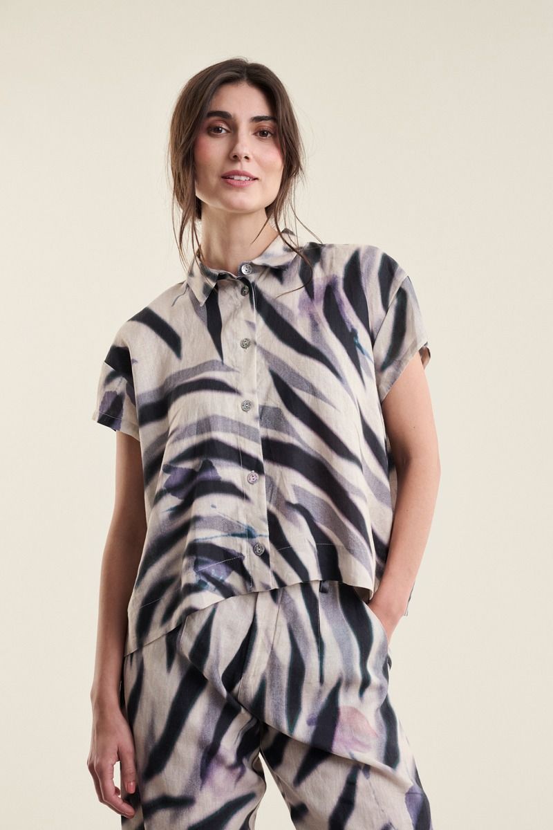 Harukaze kortärmad skjorta