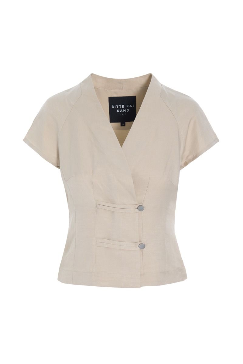 Sukosu kortärm blus