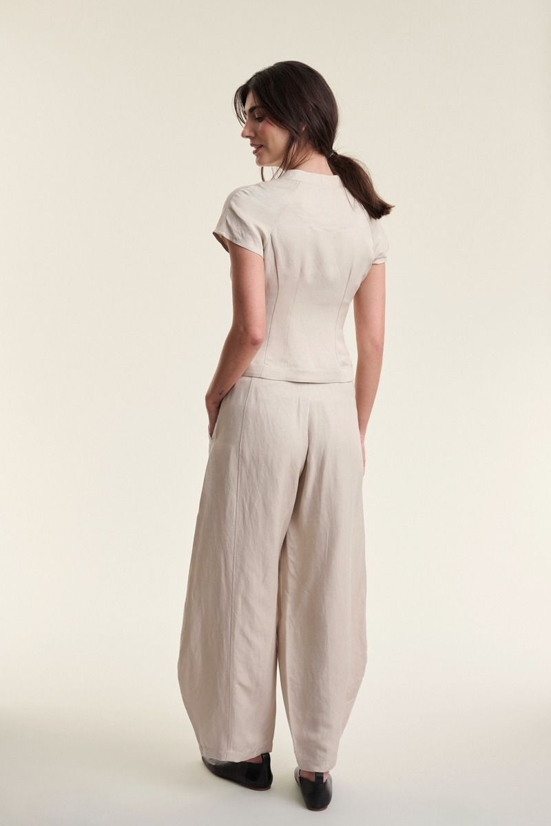 Sukosu kortärm blus