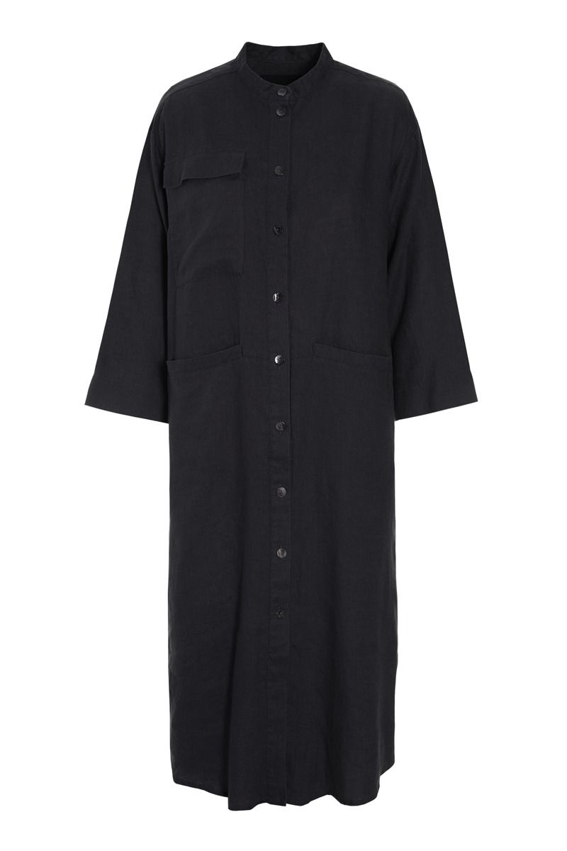 Lazy linen Hemdkleid