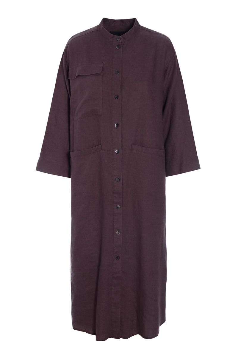 Lazy linen Hemdkleid