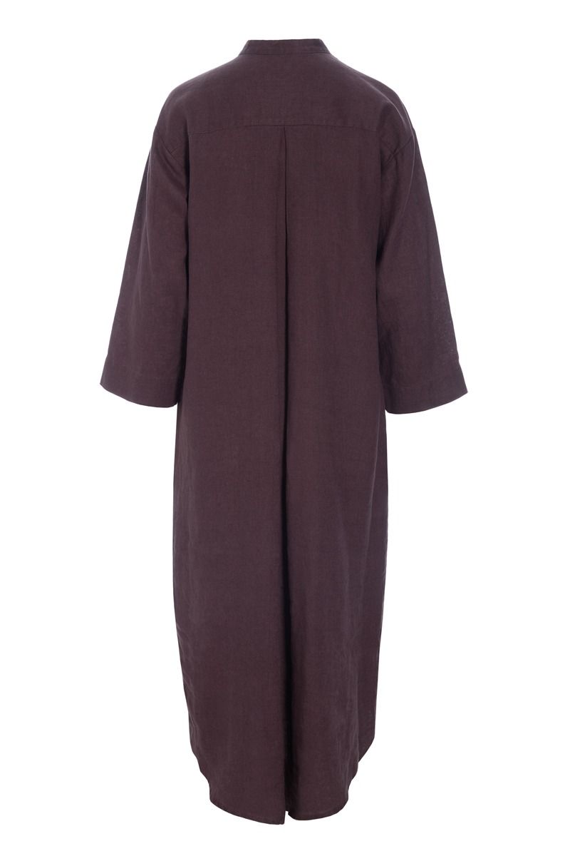 Lazy linen Hemdkleid