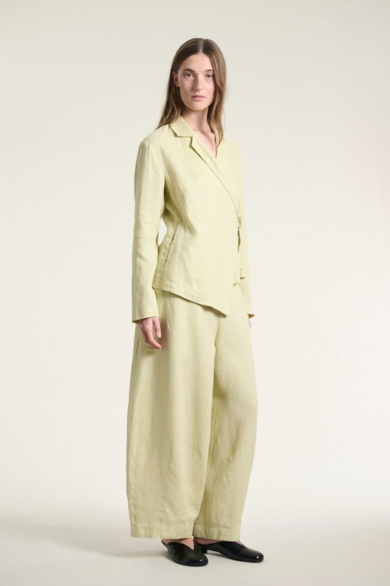 Lazy linen Breit hose