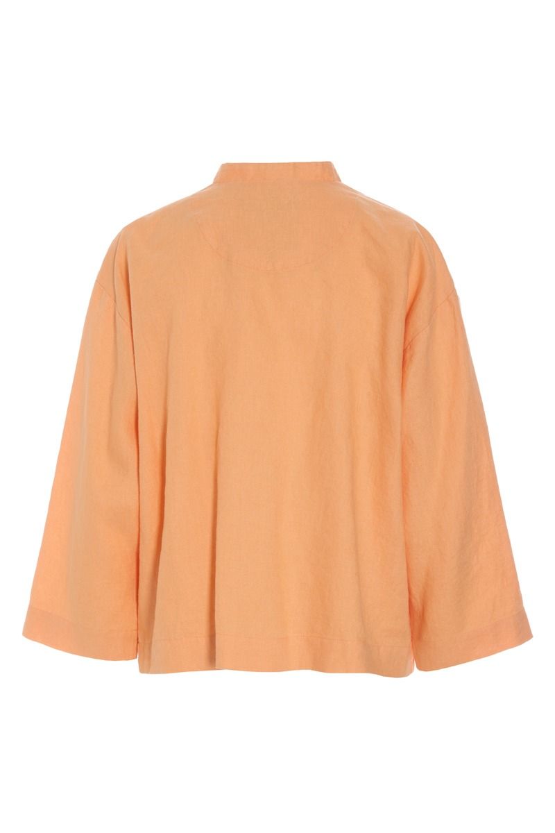 Lazy linen Jacke mit Kragen