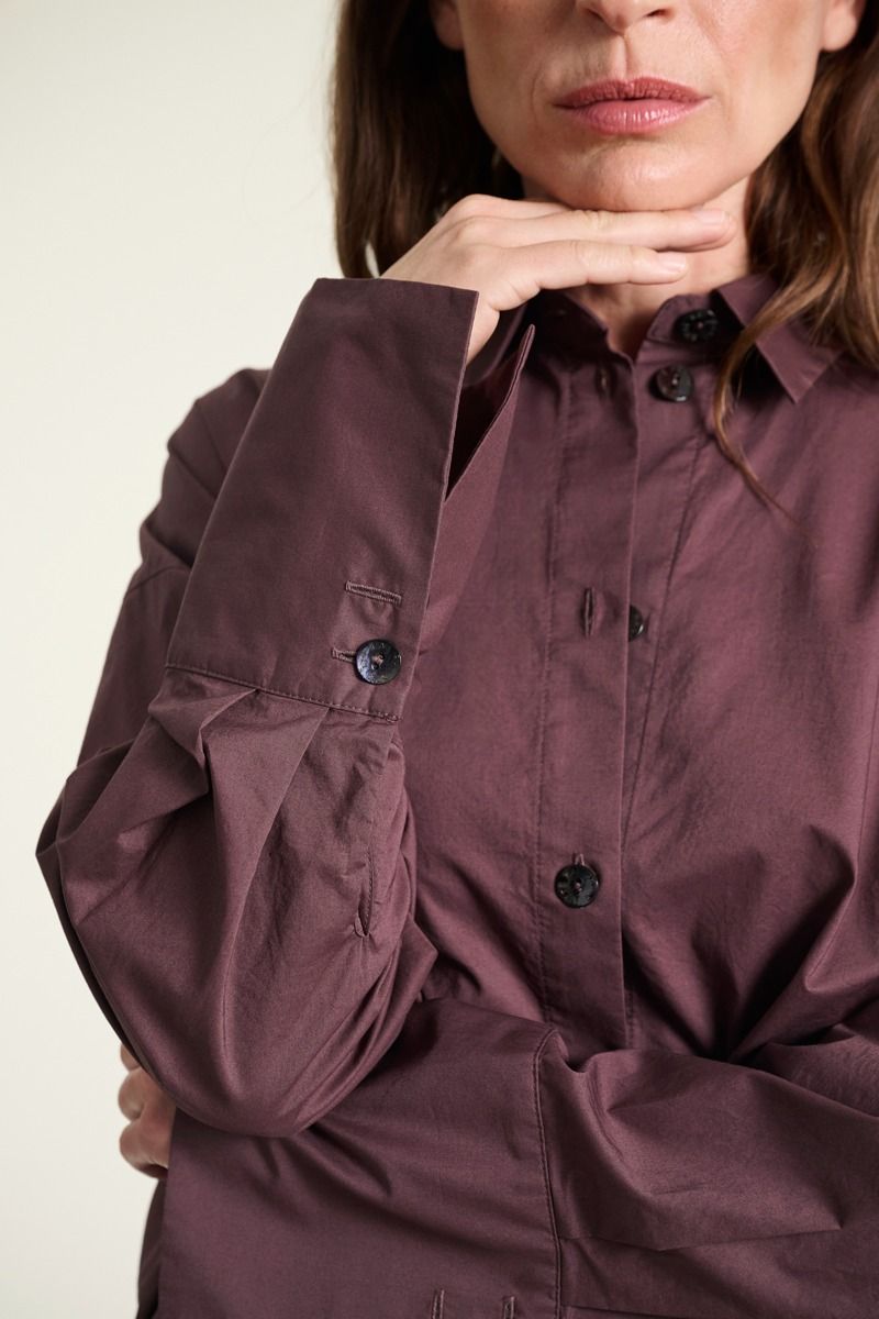 Core cotton Weites hemd