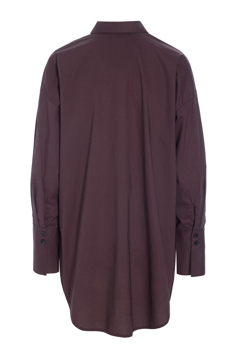 Core cotton Weites hemd