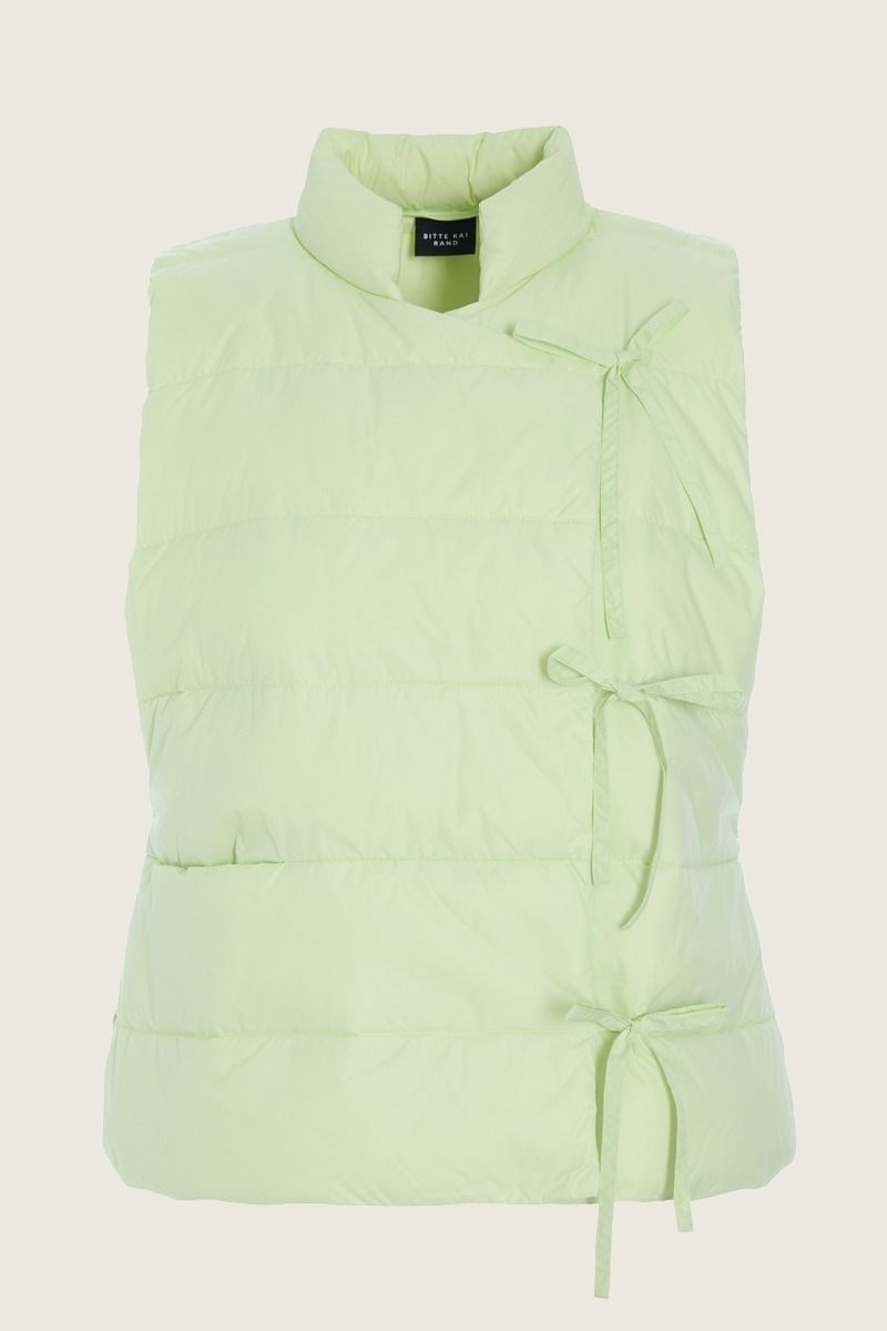Feather down vest