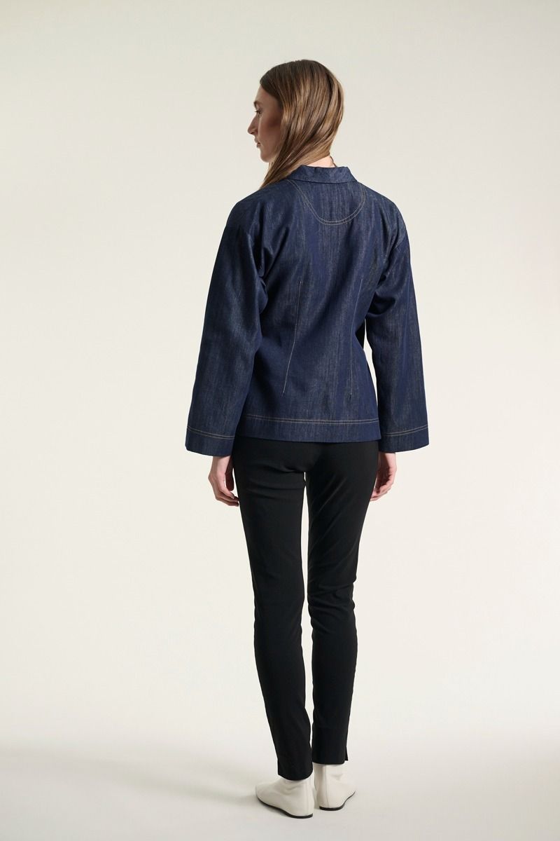 Kurai jacket with tie band