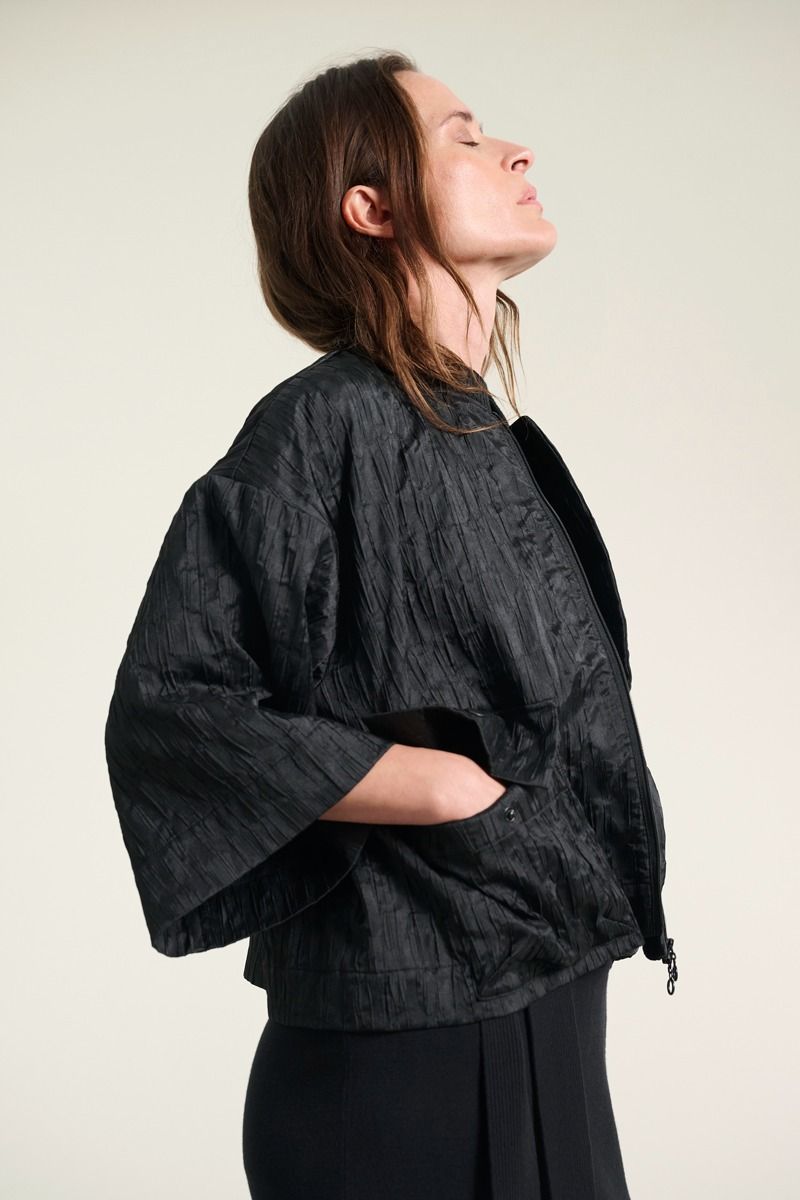 Baburu jacket with collar