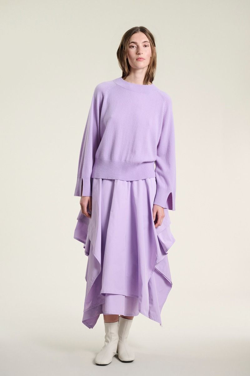 Kumo cashmere raglanblus