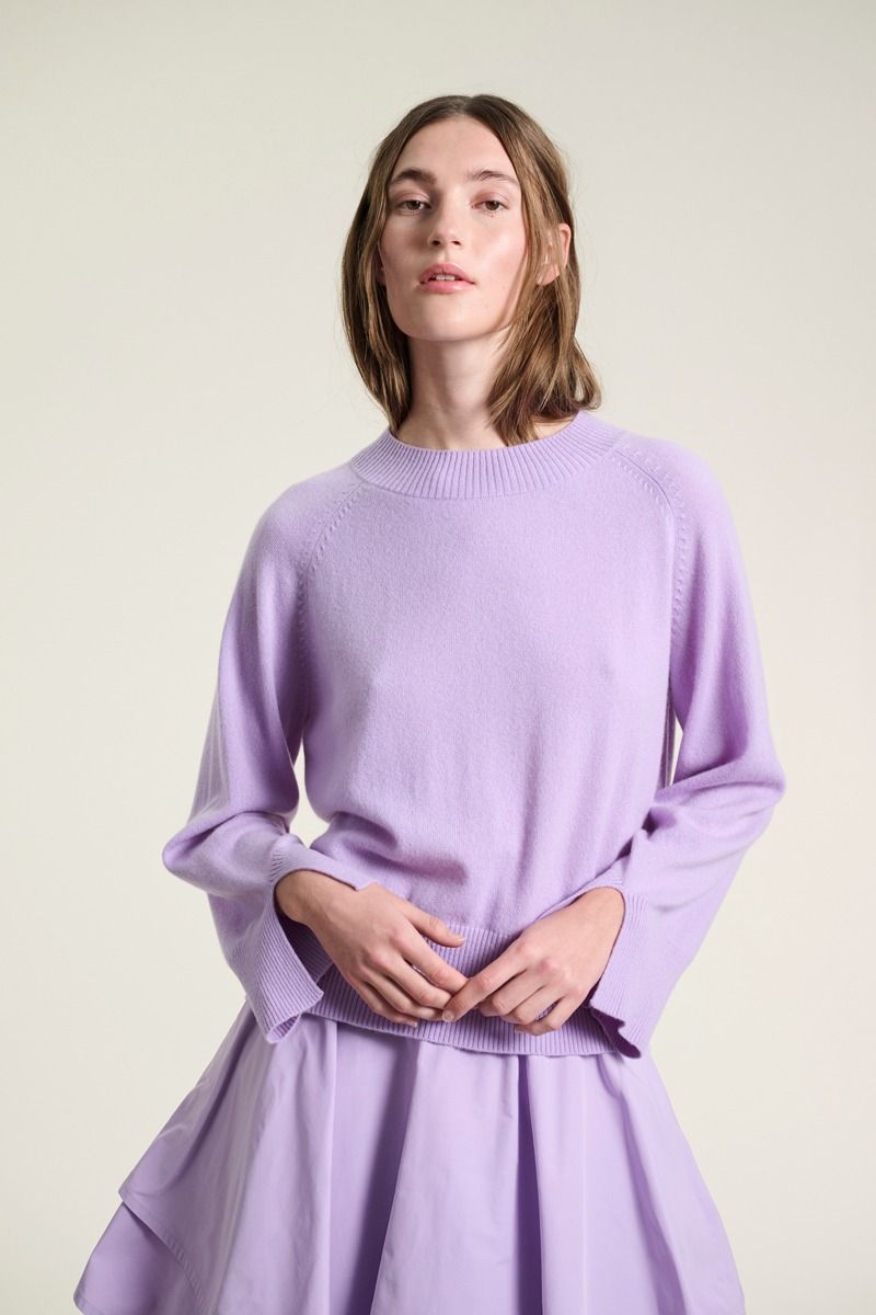 Kumo cashmere raglanblus