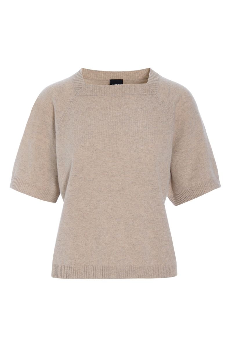 Kumo cashmere Bluse mit kurzarm