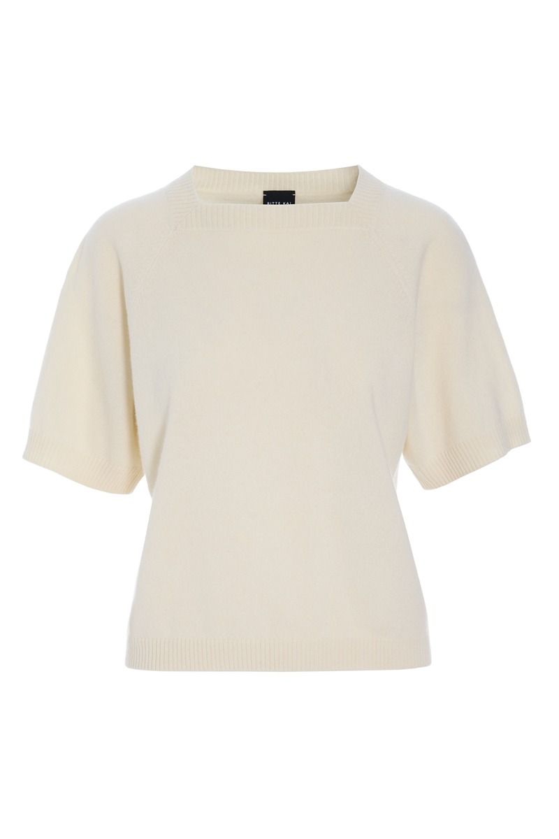 Kumo cashmere Bluse mit kurzarm