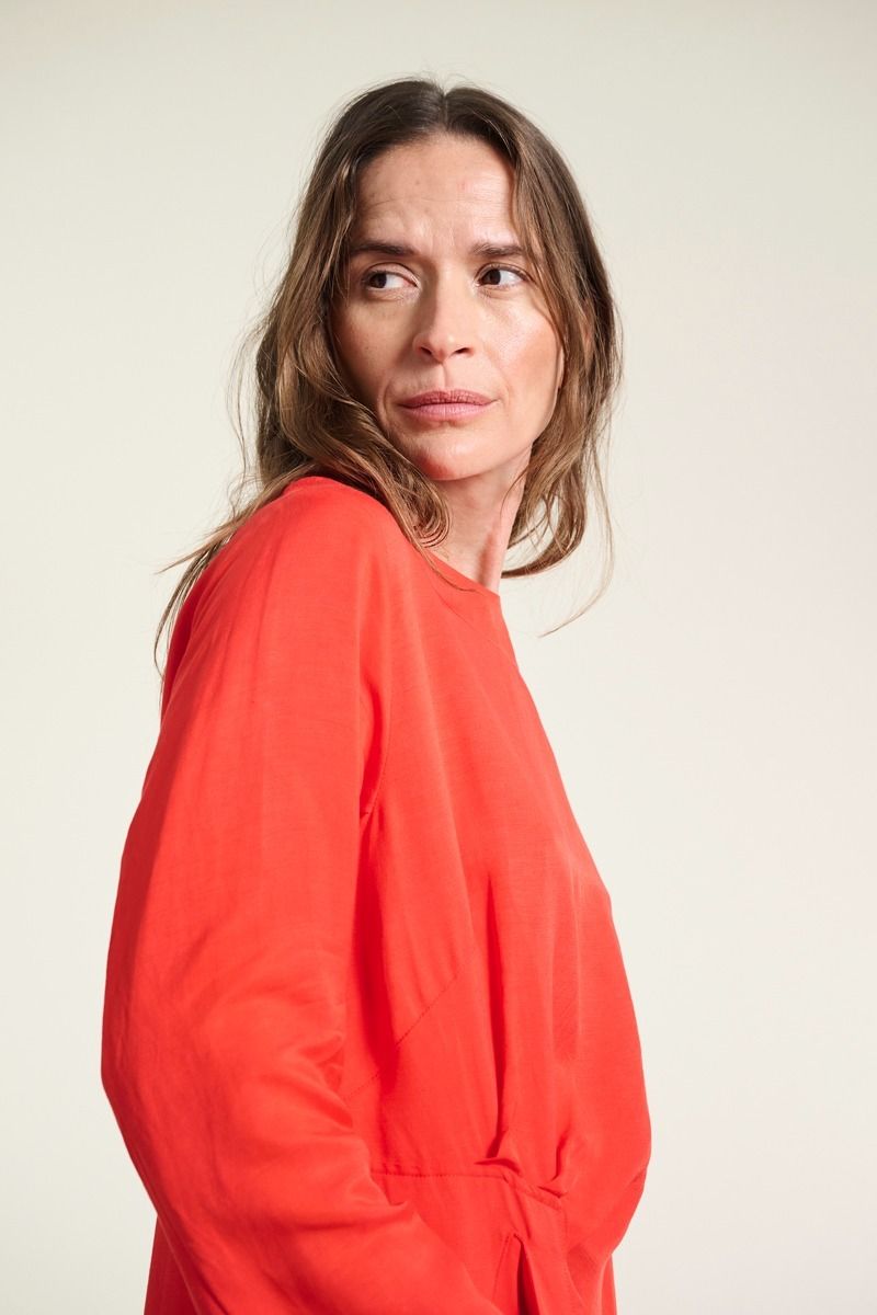 Kumamoto Kleid mit falten