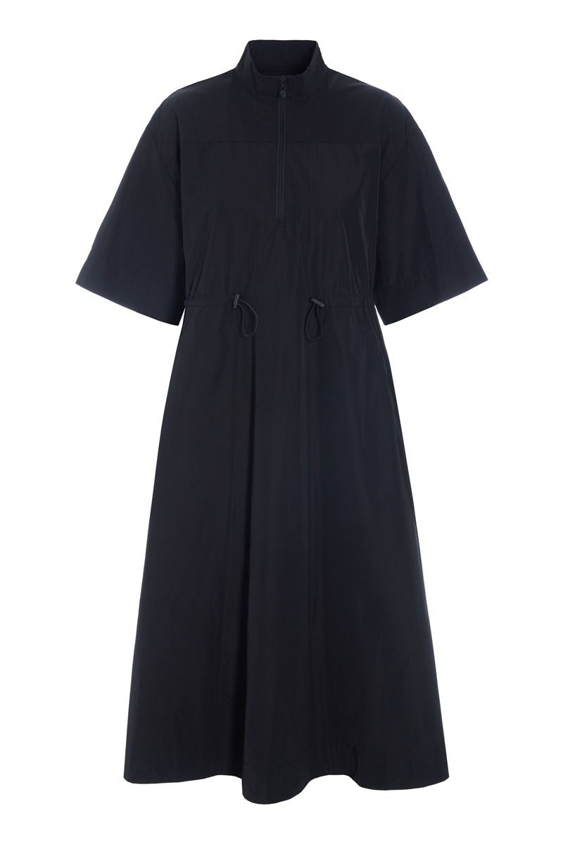 Fukkura kjole med lynlås