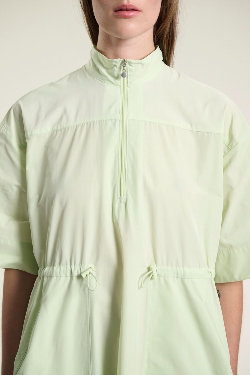 Fukkura kjole med lynlås