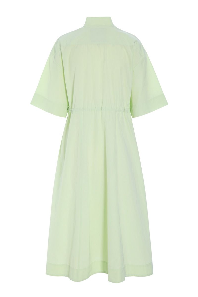 Fukkura kjole med lynlås