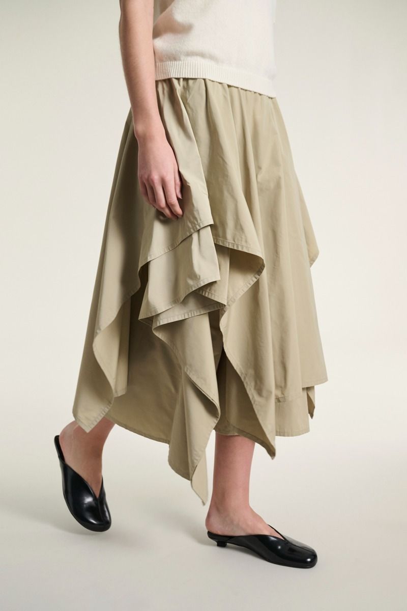 Fukkura skirt with elastic