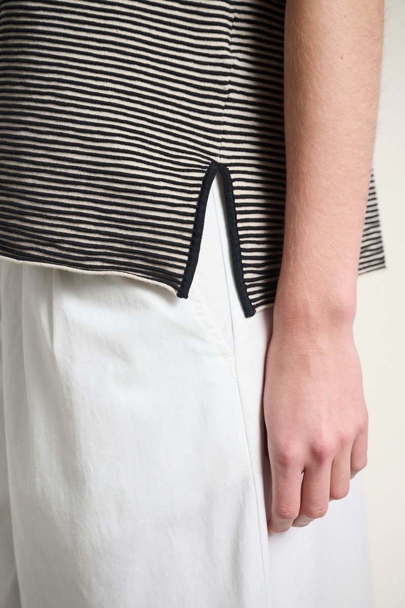 Saku Bluse mit Biesen