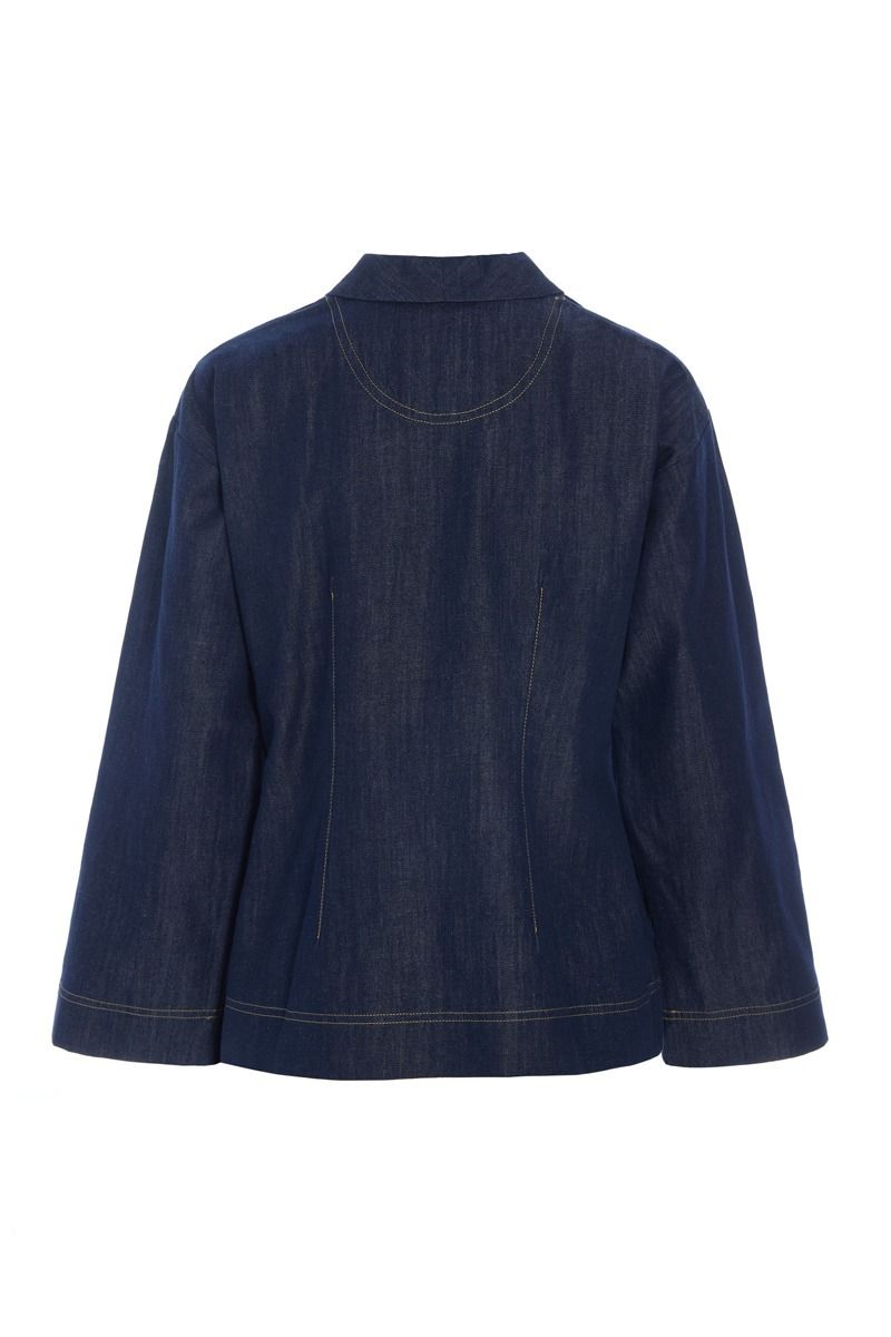 Kurai jacket with tie band