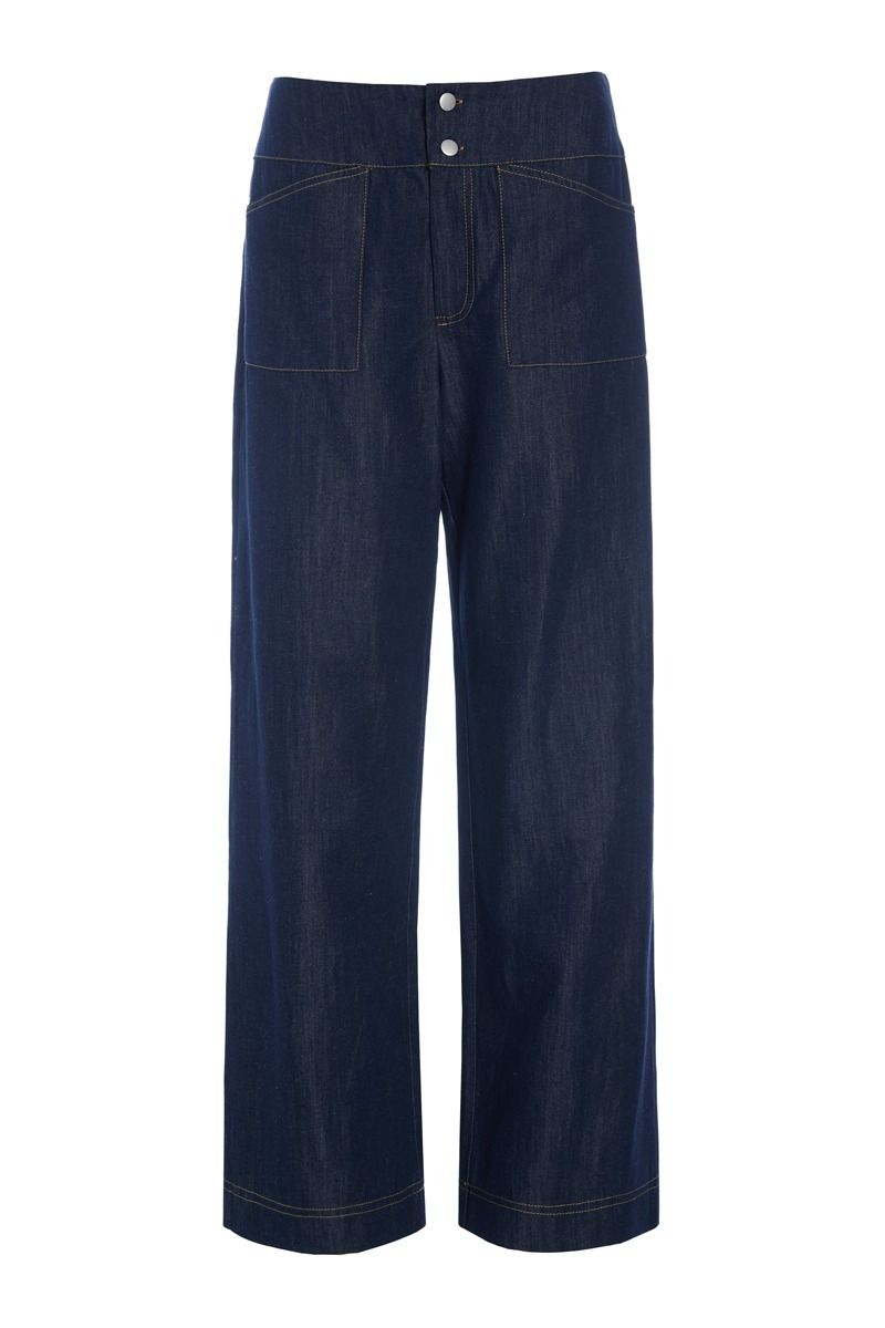 Kurai straight pants