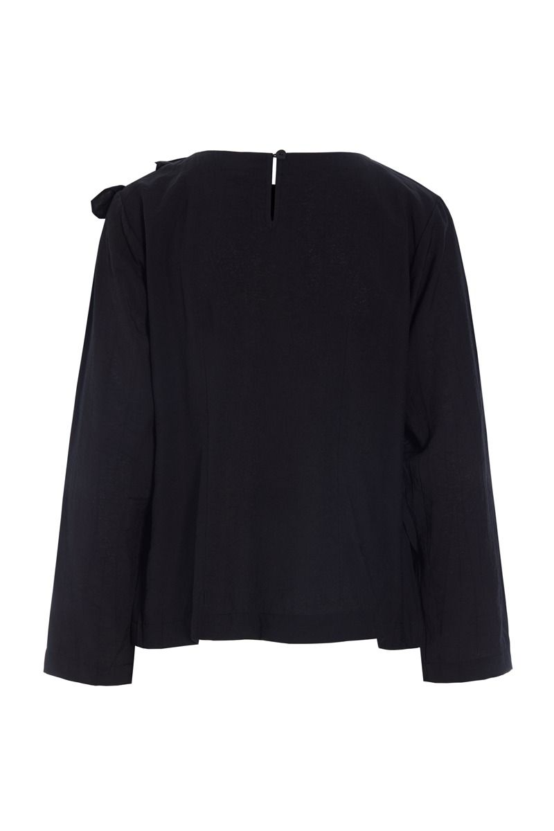 Karu Bluse mit rüschen