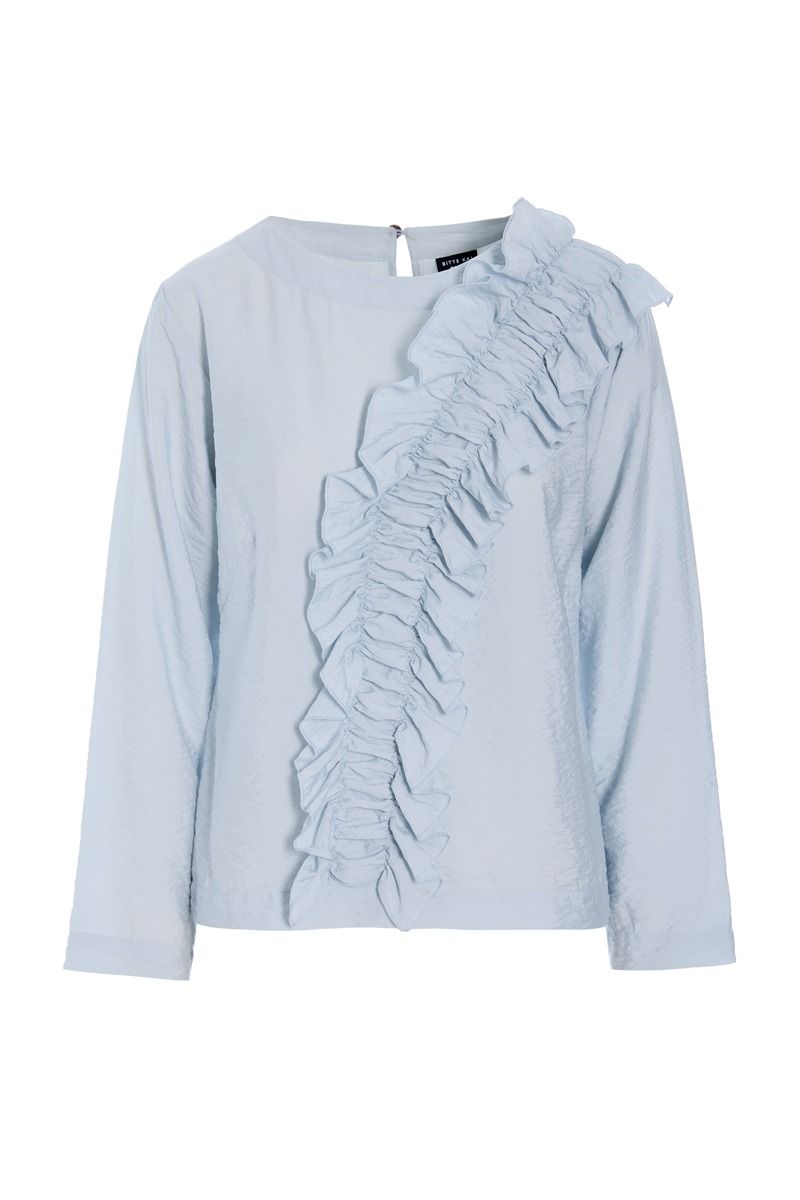 Karu Bluse mit rüschen