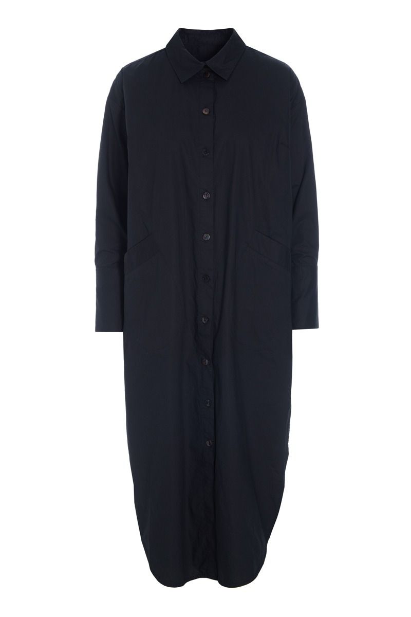 Kami cotton skjortklänning