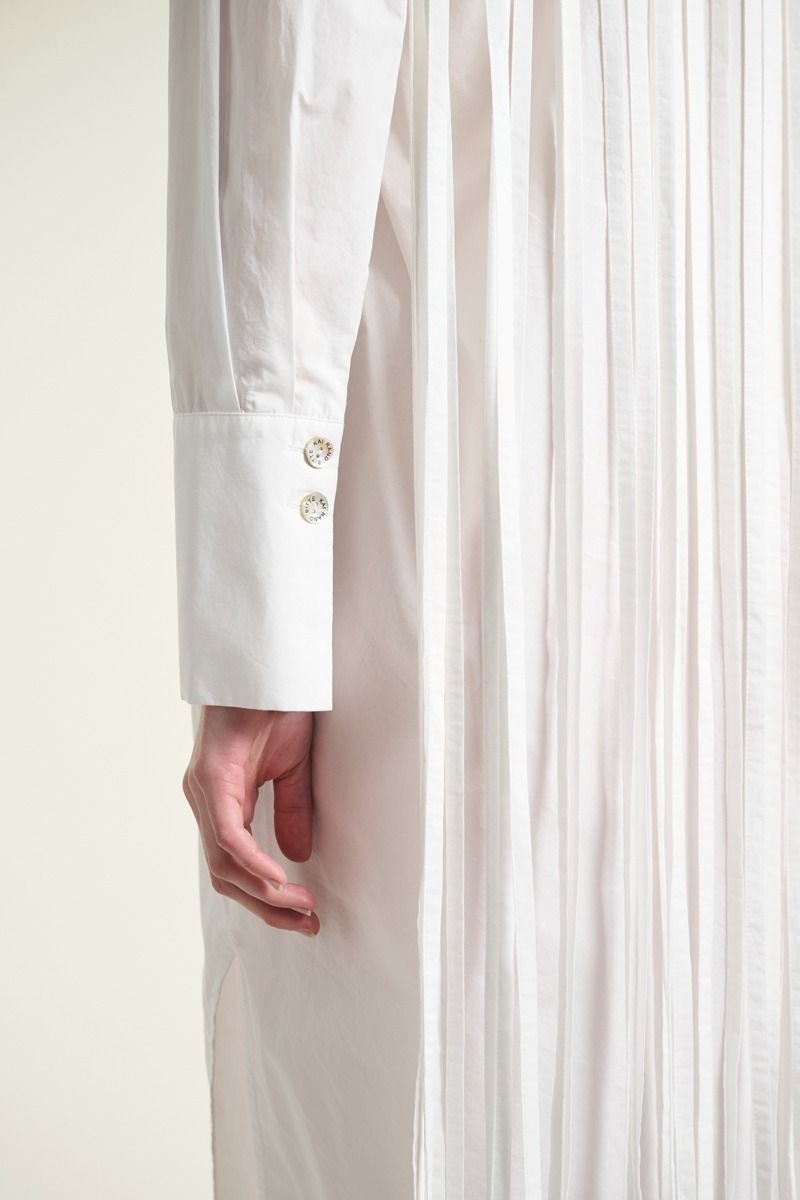 Kami cotton skjortklänning